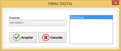 Ventana de firma digital